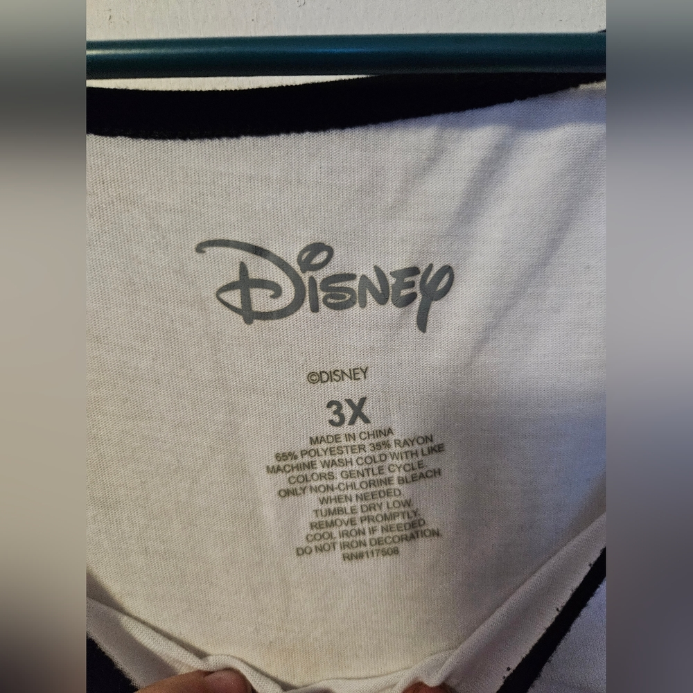 Plus Size Minnie and Mickey Baseball Tee - Picture 6 of 6